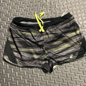 ASICS reflective run shorts